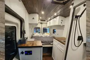 Falkor - Transit 6'5" inside Hot Showers 40gal water Custom Ford Campervan