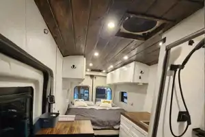Falkor - Transit 6'5" inside Hot Showers 40gal water Custom Ford Campervan