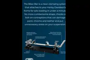 Daniel's Little guy 6 wide Micro Trailer with most harley davidson hauling capability