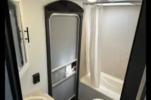 Fun Semi Modern Travel Trailer