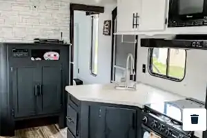 Fun Semi Modern Travel Trailer