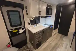 King Family’s Highland Ridge Open Range Travel Trailer (SUV towable)
