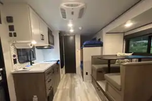King Family’s Highland Ridge Open Range Travel Trailer (SUV towable)