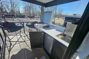 Amazing Patio with Outdoor Kitchen!!