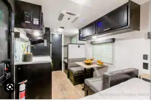 Family get away camper trailer