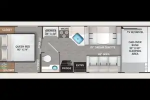 New 2025 Thor Chateau 30ft. with free private shuttle - Marie