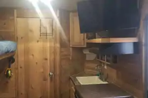 Lake Reno's Ice Castle Fish Houses 17ft RV edition Travel Trailer
