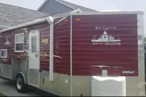 Lake Reno's Ice Castle Fish Houses 17ft RV edition Travel Trailer