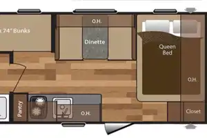 2018 Keystone Hideout Travel Trailer