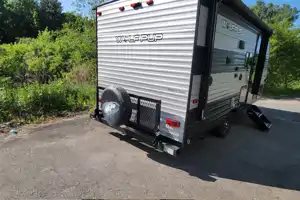AR's Forest River Cherokee wolf pup 16bhs Travel Trailer