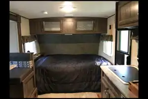 Gabriela's Coachmen Apex Nano, very spaceous, with a large slide-out. 