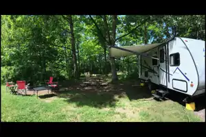 Gabriela's Coachmen Apex Nano, very spaceous, with a large slide-out. 