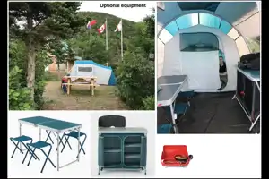 Gabriela's Coachmen Apex Nano, very spaceous, with a large slide-out. 