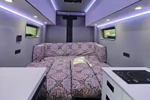 Off-Grid Luxury Sprinter 2024 conversion, Full Shower and Kitchen