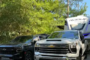 The Sartains Forest River Rogue Armored Fifth Wheel