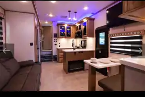 The Sartains Forest River Rogue Armored Fifth Wheel