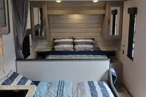 Donna's Dutchmen coleman lantern lt 274bh Travel Trailer