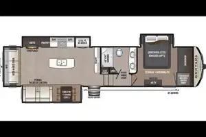 330-RL wonderful couples layout, King bed with a large comfortable rear living room (Video Walk Though) FULLY stocked & turnkey ready