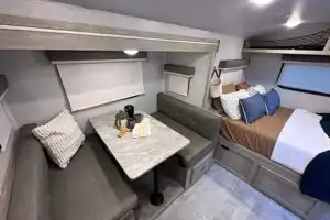 Modern, Light, and Spacious: 2021 Geo Pro Travel Trailer with Slide & Bunks