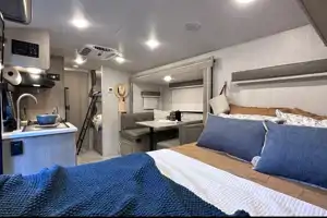 Modern, Light, and Spacious: 2021 Geo Pro Travel Trailer with Slide & Bunks