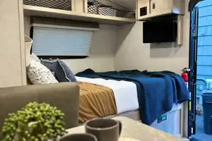 Modern, Light, and Spacious: 2021 Geo Pro Travel Trailer with Slide & Bunks