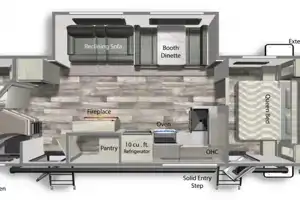 Fall Bunkhouse Getaway - 32ft- Sleeps 8