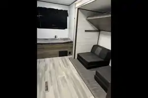 Linda’s 2022 travel trailer with bunkhouse & outdoor kitchen