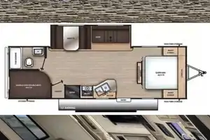 2024 Forest River Aurora 26BHS Travel Trailer