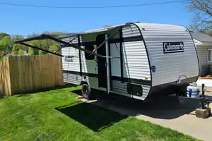Nathan's 2025 Keystone Coleman 17B Travel Trailer