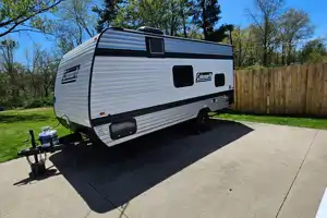 Nathan's 2025 Keystone Coleman 17B Travel Trailer