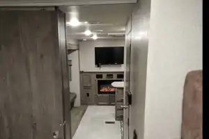 34 foot 3 slide out 2020 forest river 34bhts travel trailer