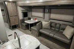 34 foot 3 slide out 2020 forest river 34bhts travel trailer