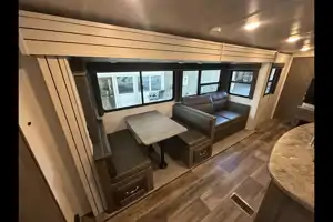 Half ton and family friendly Keystone Cougar 31 BHKWE Travel Trailer