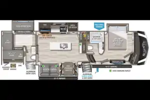 Scott's Solitude S-Class 3740BH Fifth Wheel