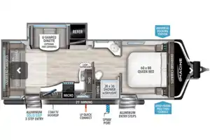 H-Bee Grand Design Imagine 2500RL Travel Trailer