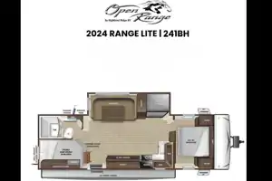Angies 2024 range lite bunkhouse. Family friendly