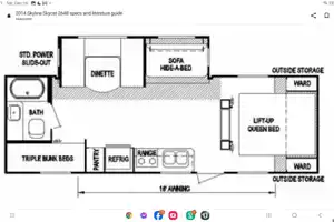 Michael 's Layton 264B Skycat Travel Trailer