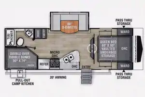 "The Suite Spot" - 2022 Coachmen Freedom Express Ultra Lite 257BHS