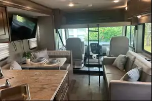 31 foot class A great for group travel or family’s with kids