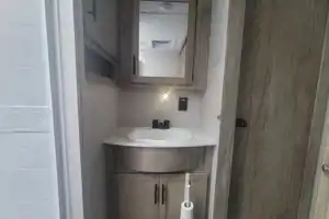 Family getaway 5th wheel camper.