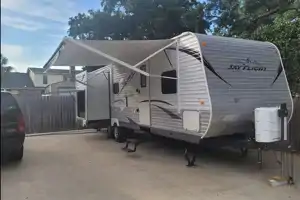 Home away from home!  Jayco 32 Travel Trailer