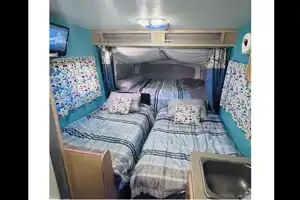 Retro Vintage Hybrid Trailer + Extras Delivery Only