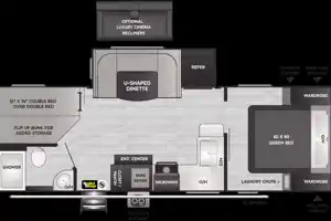 Cabin Fever Cottages - Keystone Bullet 250BHS Travel Trailer