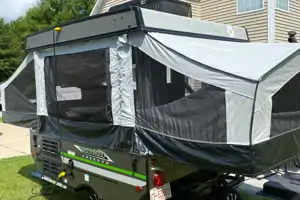 Cozy Pop-Up Camper — Delivery & Set-up to Home or Campsite