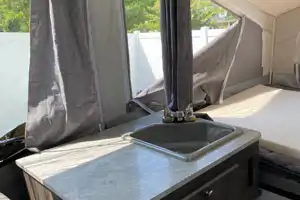 Cozy Pop-Up Camper — Delivery & Set-up to Home or Campsite