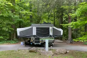 Cozy Pop-Up Camper — Delivery & Set-up to Home or Campsite