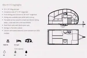 Safari Condo Alto R1713 “ La Vagabonde” Travel Trailer