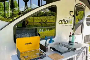 Safari Condo Alto R1713 “ La Vagabonde” Travel Trailer
