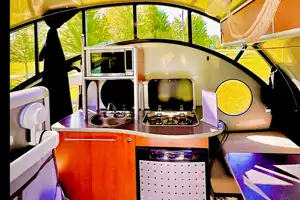 Safari Condo Alto R1713 “ La Vagabonde” Travel Trailer