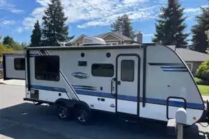 Evan's Jayco Jay feather  Travel Trailer
